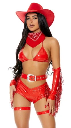 Forplay Ride 'Em Cowgirl Costume -Playboy Store FP 551545 red alt5 lg 2021HALLOWEEN