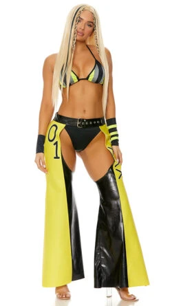 Forplay Feeling Filthy Superstar Costume 12 Forplay Feeling Filthy Superstar Costume -Playboy Store FP 551548 yellow alt5 lg 2021HALLOWEEN