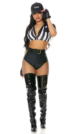Forplay It's Your Call Costume -Playboy Store FP 551559 black alt4 lg 2021HALLOWEEN