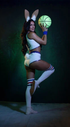 Forplay Bunny Squad Baller Costume 21 Forplay Bunny Squad Baller Costume -Playboy Store FP 559604 BUNNY BALLER LOLA COSTUME 0065 Yandy PS09092022 1