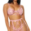 Forplay Double The Fun Bra Set -Playboy Store FP 771208 pink alt1 lg 2020DEC25638