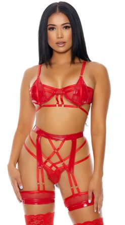 Forplay Double The Fun Bra Set -Playboy Store FP 771208 red alt1 lg 2020DEC25638