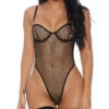 Forplay Get Freaky Fishnet Teddy 1 Forplay Get Freaky Fishnet Teddy -Playboy Store FP 779314 black alt1 lg 2019JAN