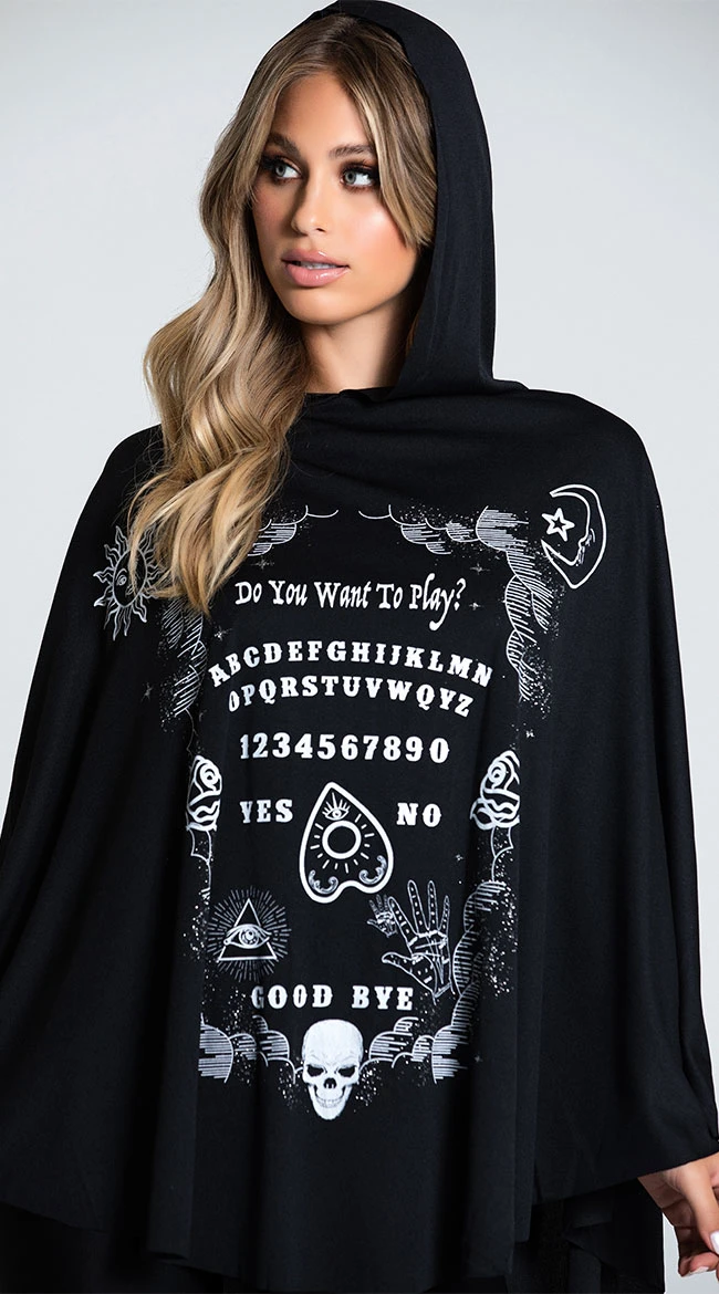 Fun World Spirit Board Poncho Costume 5 Fun World Spirit Board Poncho Costume - Image 3