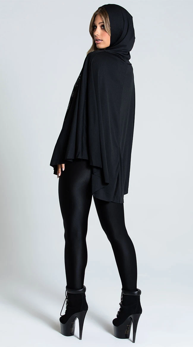 Fun World Spirit Board Poncho Costume 4 Fun World Spirit Board Poncho Costume - Image 2