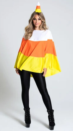 Fun World Candy Corn Cutie Poncho Costume