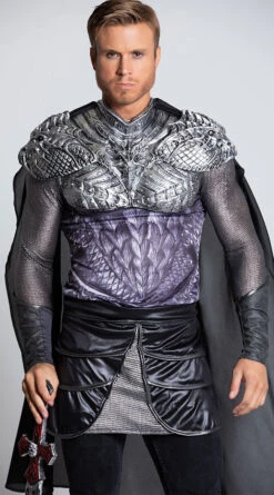 Men's Dark Medieval Knight Costume -Playboy Store IC 11093 MEDIEVAL KNIGHT PS09032019 HALLOWEEN 4