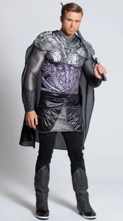 Men's Dark Medieval Knight Costume -Playboy Store IC 11093 MEDIEVAL KNIGHT PS09032019 HALLOWEEN 8