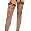LEG AVENUE Ava Net Garter Belt Stockings 1 LEG AVENUE Ava Net Garter Belt Stockings -Playboy Store LA 1779 01 001 2021MAR27969