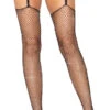 LEG AVENUE Rhinestone Fishnet Garter Stockings 2 LEG AVENUE Rhinestone Fishnet Garter Stockings -Playboy Store LA 1944 01 001 2019FallHoliday