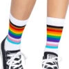 LEG AVENUE Pride Crew Socks