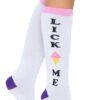 LEG AVENUE Lick Me Color Block Knee Socks -Playboy Store LA 5620 01 101 2021MAR27969