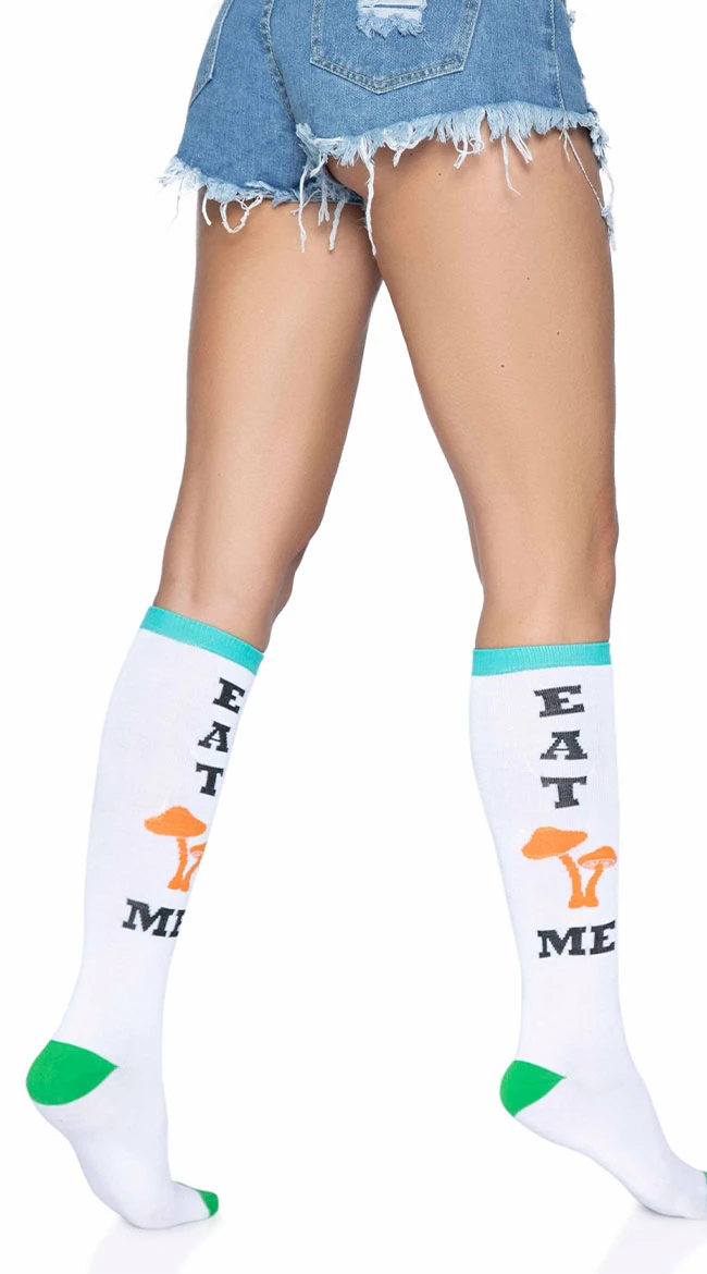 LEG AVENUE Eat Me Knee High Socks 7 LEG AVENUE Eat Me Knee High Socks - Image 5
