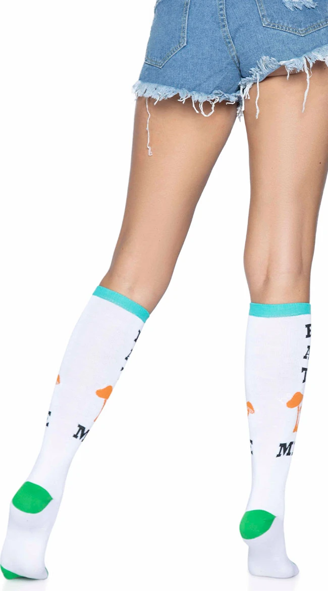 LEG AVENUE Eat Me Knee High Socks 6 LEG AVENUE Eat Me Knee High Socks - Image 4