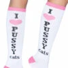 LEG AVENUE Pussycat Knee High Socks