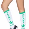 LEG AVENUE Plant Based Knee High Socks -Playboy Store LA 5625 06 203 2022APR47820