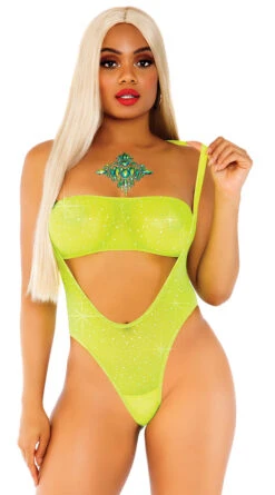 LEG AVENUE Sparkling Nights Bodysuit Set -Playboy Store LA 81609 04 033 2020FEB18808