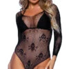 LEG AVENUE Micro Net Skull Bodysuit 2 LEG AVENUE Micro Net Skull Bodysuit -Playboy Store LA 81956 001 001 2022MAY48084