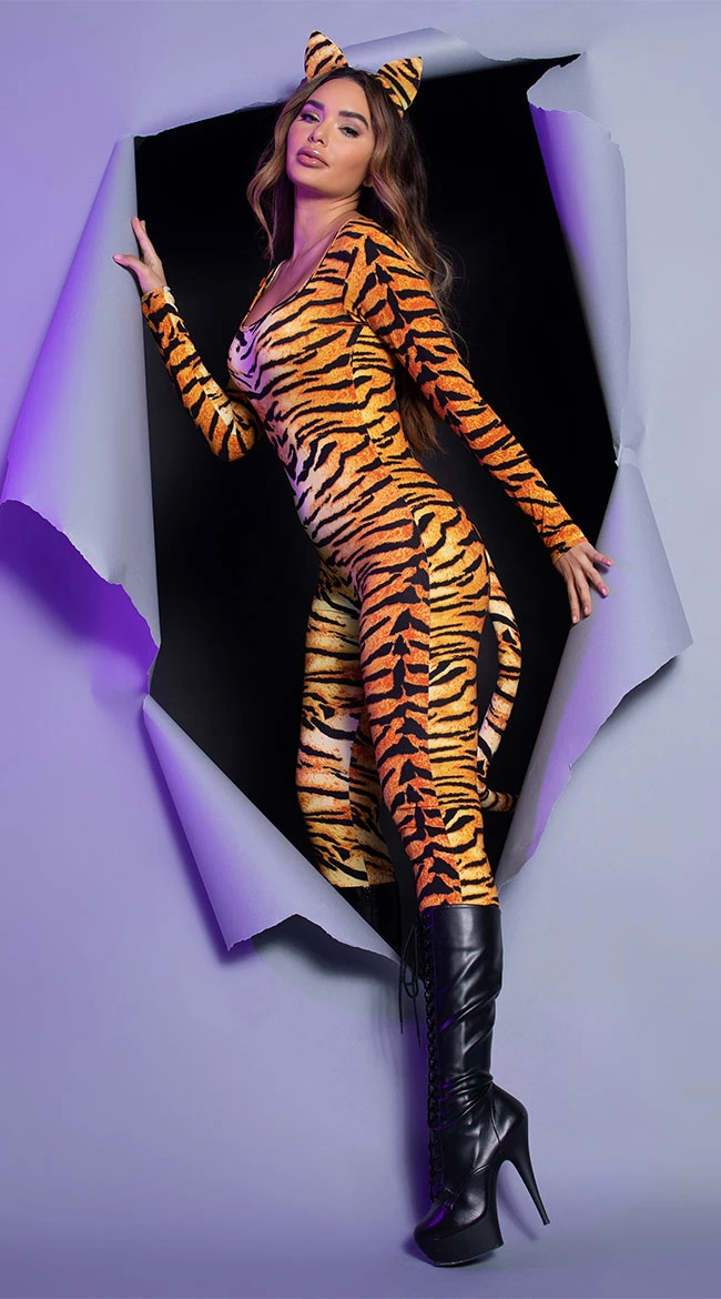 LEG AVENUE Wild Tigress Costume 7 LEG AVENUE Wild Tigress Costume - Image 5