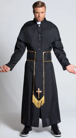 LEG AVENUE Men's Heavenly Priest Costume