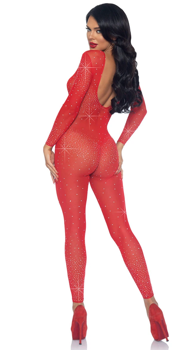 LEG AVENUE Bling It On Catsuit 4 LEG AVENUE Bling It On Catsuit - Image 2