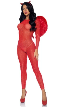 LEG AVENUE Bling It On Catsuit 11 LEG AVENUE Bling It On Catsuit -Playboy Store LA 85636 03 003 2021HALLOWEN
