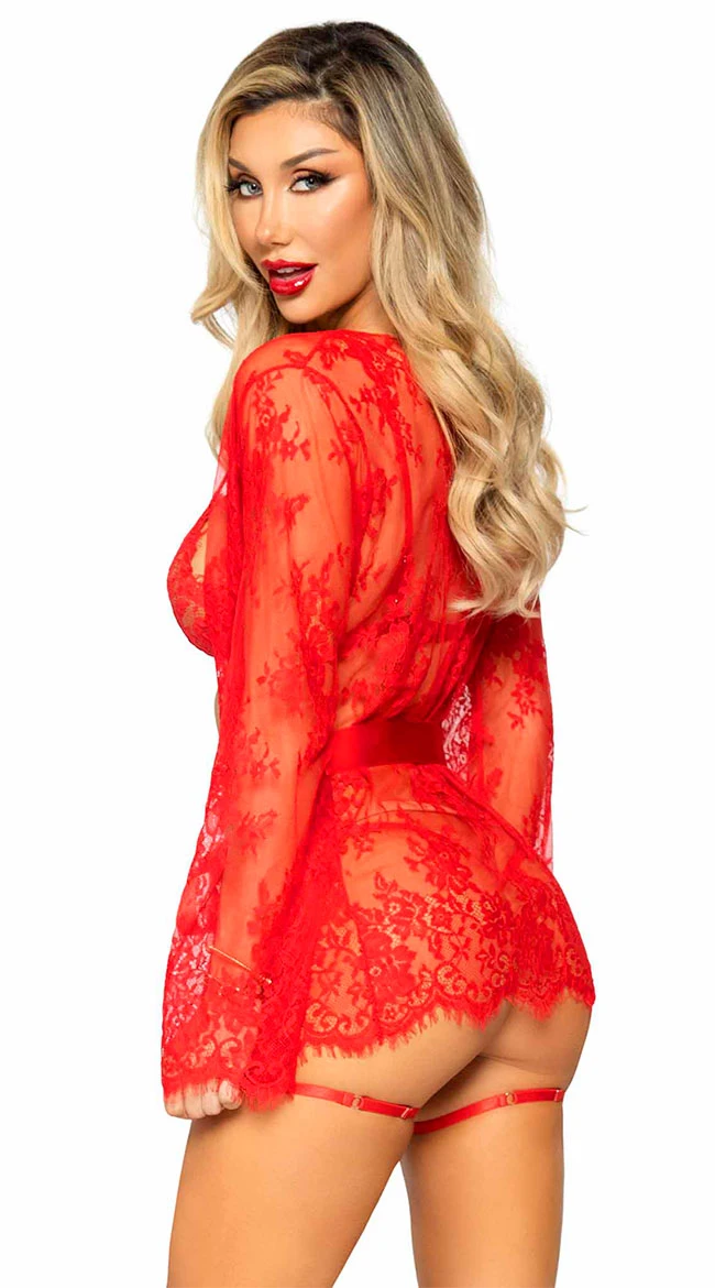 LEG AVENUE Power Play Teddy Set 5 LEG AVENUE Power Play Teddy Set - Image 3