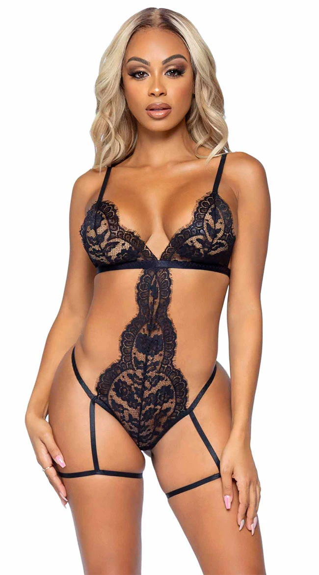 LEG AVENUE Power Play Teddy Set 12 LEG AVENUE Power Play Teddy Set - Image 10