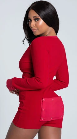 LEG AVENUE Love Me Long Johns Romper 24 LEG AVENUE Love Me Long Johns Romper -Playboy Store LA 86649 RED PS11062019 8