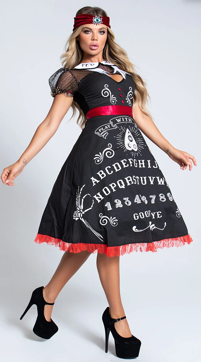LEG AVENUE Spooky Board Beauty Costume 4 LEG AVENUE Spooky Board Beauty Costume - Image 2