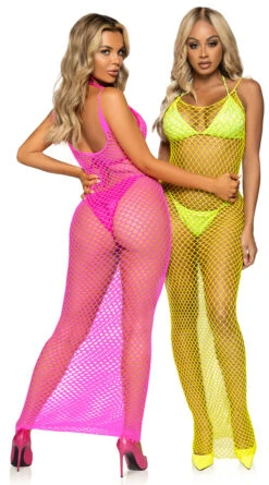 LEG AVENUE Net Ready Maxi Dress 26 LEG AVENUE Net Ready Maxi Dress -Playboy Store LA 86963 01