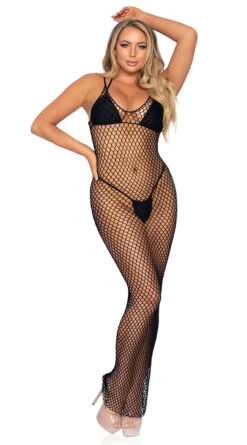 LEG AVENUE Net Ready Maxi Dress 23 LEG AVENUE Net Ready Maxi Dress -Playboy Store LA 86963 01 001 2021MAR28878