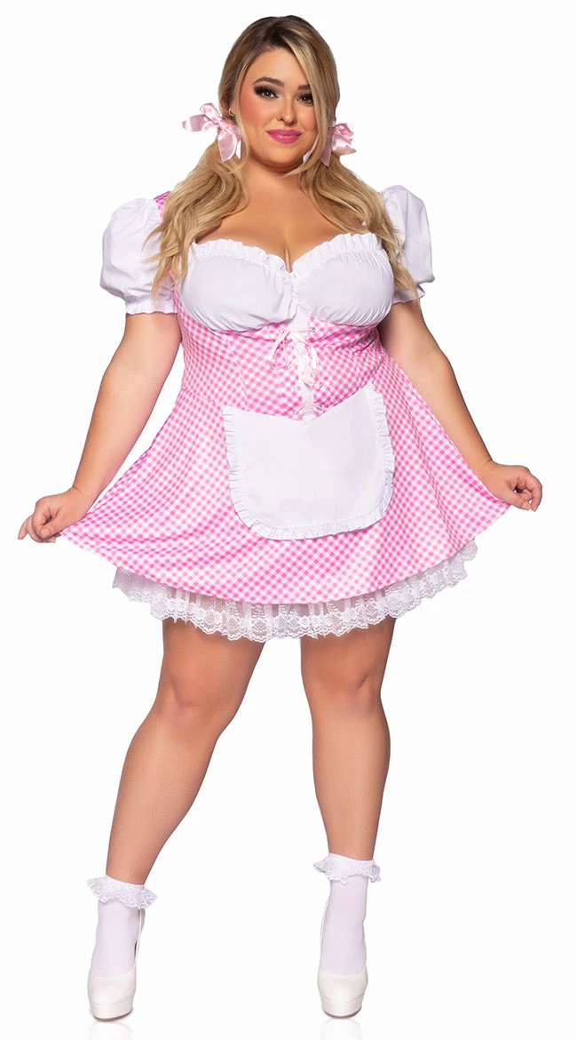 LEG AVENUE Plus Size Lost Sheep Costume 3 LEG AVENUE Plus Size Lost Sheep Costume