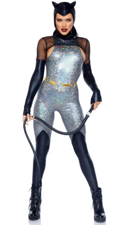 LEG AVENUE Feline Felon Costume