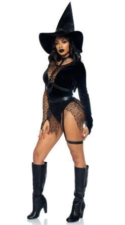 LEG AVENUE Crafty Witch Costume -Playboy Store LA 87068 04 001 2021HALLOWEN