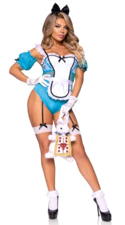 LEG AVENUE Curious Alice Costume 8 LEG AVENUE Curious Alice Costume -Playboy Store LA 87121 01 337 2022MAY48084