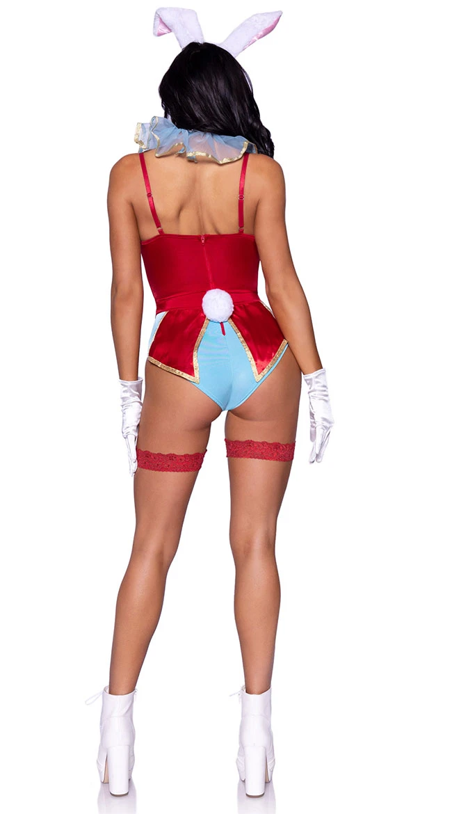 LEG AVENUE White Rabbit Costume 4 LEG AVENUE White Rabbit Costume - Image 2