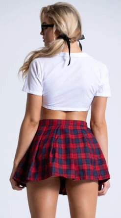 LEG AVENUE Sexy School Girl Uniform Costume 13 LEG AVENUE Sexy School Girl Uniform Costume -Playboy Store LA 8879 3 PS07312018