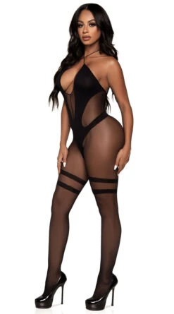 LEG AVENUE Twisted Crotchless Bodystocking 8 LEG AVENUE Twisted Crotchless Bodystocking -Playboy Store LA 89299 04 001 2022APR47820