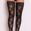 LEG AVENUE Stay-Up Floral Lace Thigh Highs -Playboy Store LA 9985 1 PS08072018