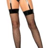 LEG AVENUE Cassandra Vinyl Garter Belt & Stockings Set 1 LEG AVENUE Cassandra Vinyl Garter Belt & Stockings Set -Playboy Store LA V1668 01 001 2020FEB18808