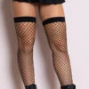 MUSIC LEGS Diamond Net Thigh Highs -Playboy Store ML 4930 BLK 1 PS08292018