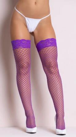 MUSIC LEGS Diamond Net Thigh High With Lace Top 19 MUSIC LEGS Diamond Net Thigh High With Lace Top -Playboy Store ML 4931 1 PS08292018
