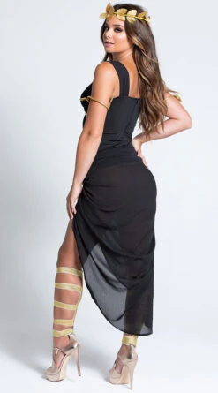 MUSIC LEGS Heavenly Dark Goddess Costume 9 MUSIC LEGS Heavenly Dark Goddess Costume -Playboy Store ML 70993 TOGA GODDESS PS07222019 8