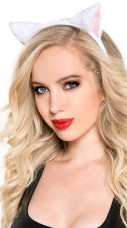 MUSIC LEGS Kitty Cat Headband 8 MUSIC LEGS Kitty Cat Headband -Playboy Store ML 71070 WhitePink 2020HALLOWEEN