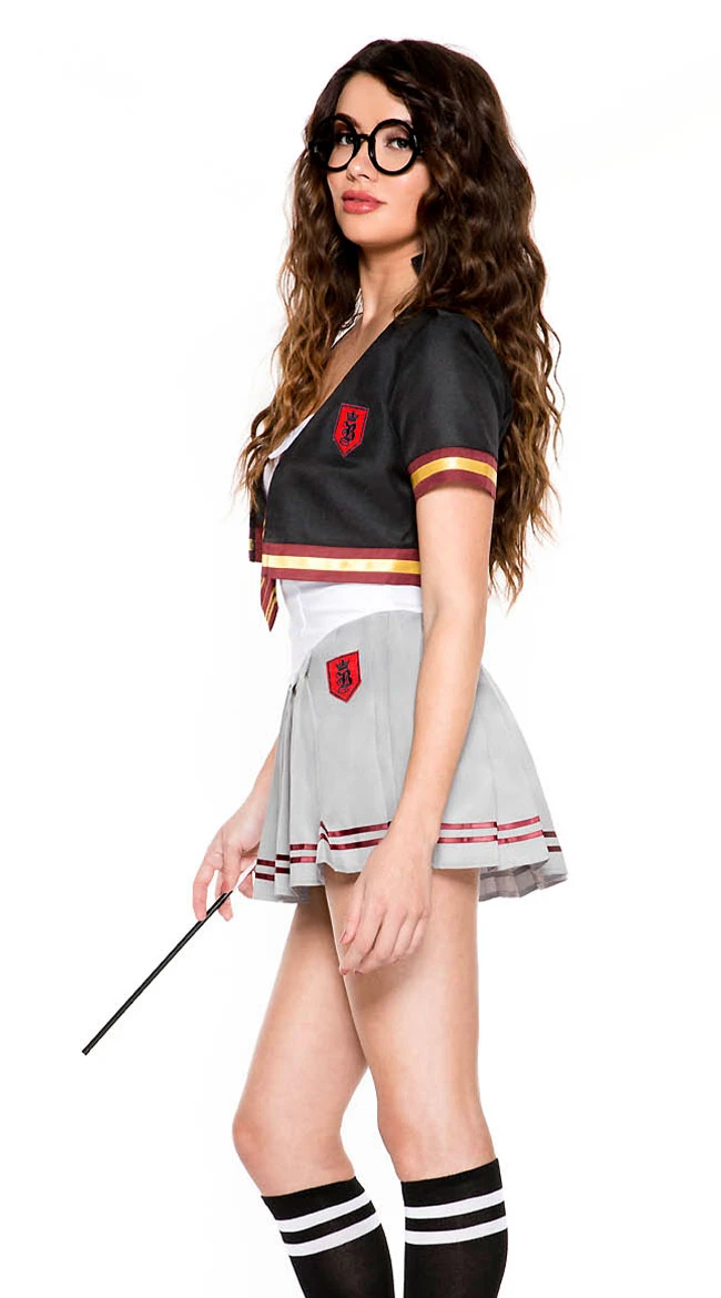 MUSIC LEGS Wizard Student Costume 4 MUSIC LEGS Wizard Student Costume - Image 2