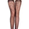 MUSIC LEGS Garden Ivy Suspender Pantyhose -Playboy Store ML 911 front 2021JAN29178