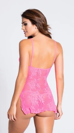 MUSIC LEGS Love Struck Lace Chemise Set 20 MUSIC LEGS Love Struck Lace Chemise Set -Playboy Store ML 9132 PINK 13 PS02142019 Edit