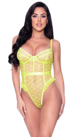 Starlight High Leg Teddy -Playboy Store MS M317 LIM Full Length 2023APRIL