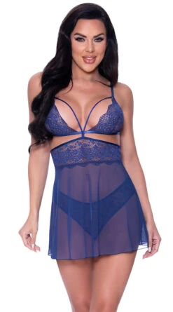 A Touch Of Lace Babydoll Set